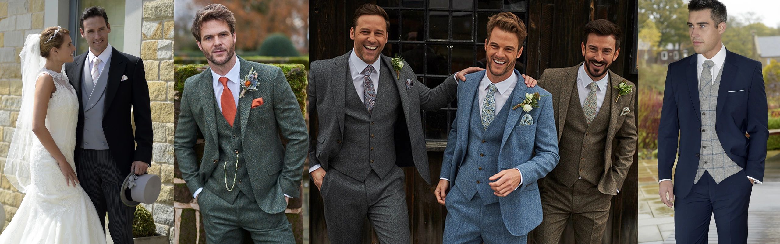 Caterham Formal Wear Grey Slim Fit Suits, Wedding Suit Hire